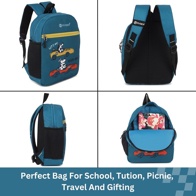 HYDER Kids 10L Cartoon Printed Best Stylish Lightweight Spacious Waterproof Casual/Picnic/School Bag/Backpack for Children Boys And Girls - Image 2