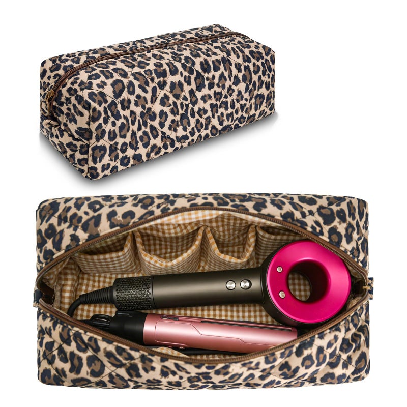 idoltimes Hair Tools Travel Bag Quilted Hair Tools Organizer Compatible with Dyson Airwrap Styler - Image 2