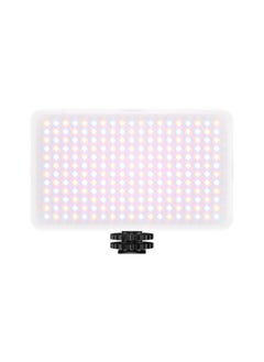 General Live Mobile Phone Fill Light Mini Portable Pocket Light Beauty Light Photo Video Charging Flat Panel Light Atmosphere Light-Specifications:M160tgb 【three-color Flat Panel Light + 16 Colors】  - Image 5
