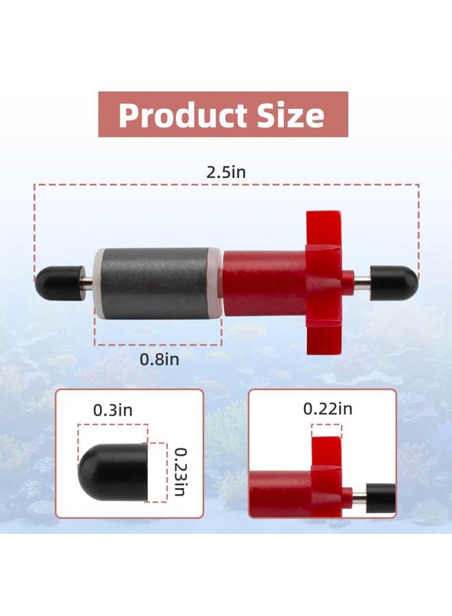 Trdzi Impeller Assembly Replacement Part Compatible with Whisper 3, 4, 60, Triad 3000 Power Filter - for 60-Gallon Aquarium Fisk Tank Replacement Part#75069200 - Image 2