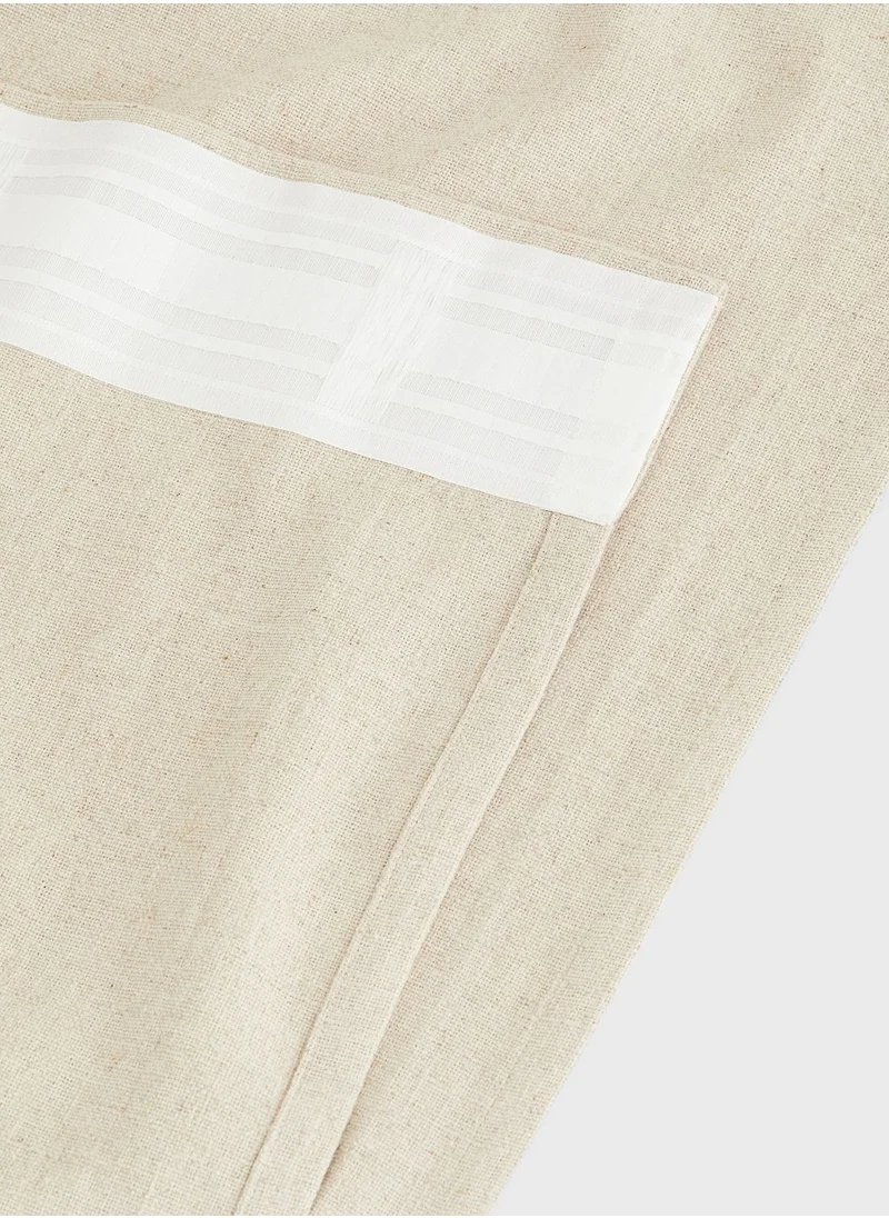 اتش اند ام 2-Pack Linen-Blend Curtain Lengths