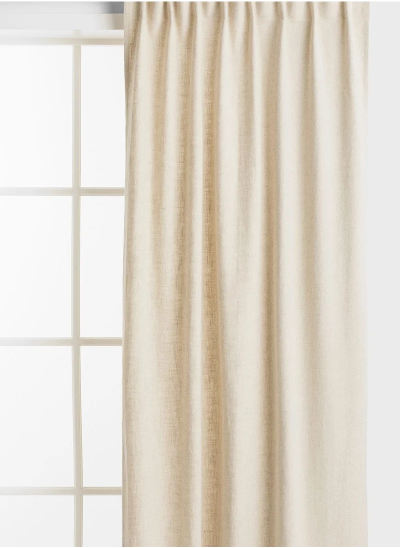 H&M 2-Pack Linen-Blend Curtain Lengths