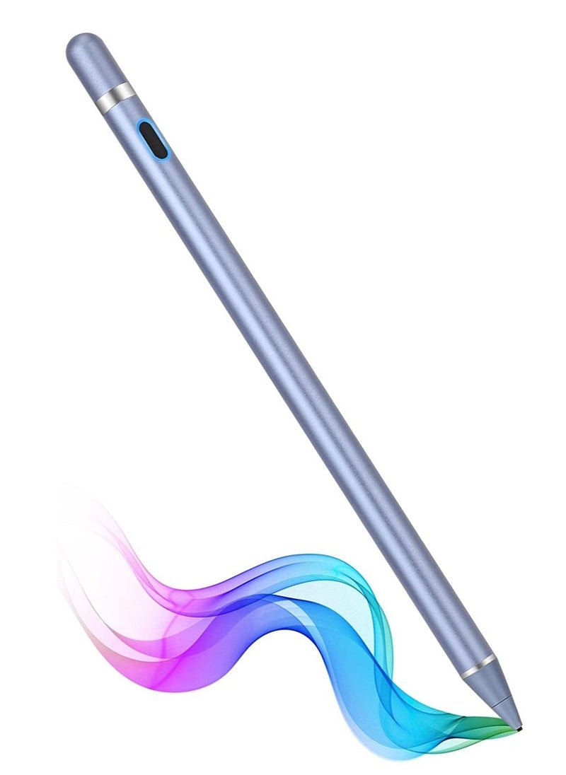 BGM Active Stylus Pens for Touch Screens, Rechargeable Digital Stylish Pen Pencil Universal for iPhone/iPad Pro/Mini/Air/Android and Most Capacitive Touch Screens  - Image 1