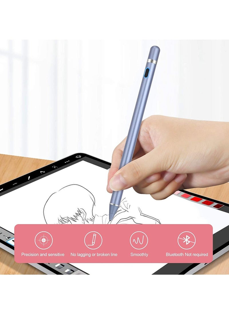 BGM Active Stylus Pens for Touch Screens, Rechargeable Digital Stylish Pen Pencil Universal for iPhone/iPad Pro/Mini/Air/Android and Most Capacitive Touch Screens  - Image 5