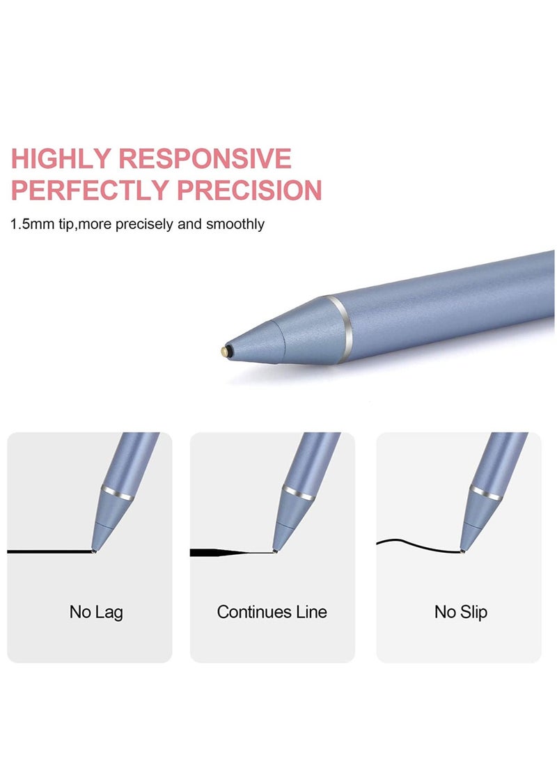BGM Active Stylus Pens for Touch Screens, Rechargeable Digital Stylish Pen Pencil Universal for iPhone/iPad Pro/Mini/Air/Android and Most Capacitive Touch Screens  - Image 4