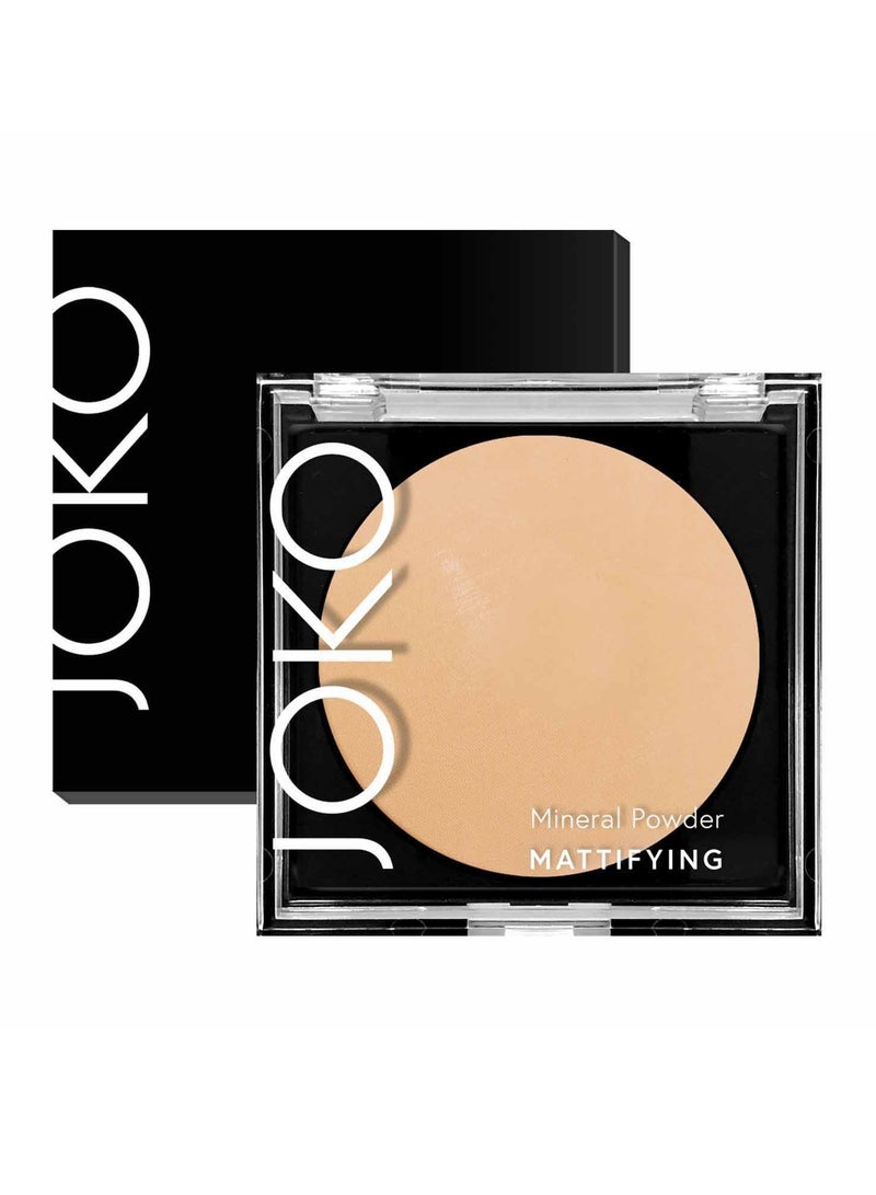 JOKO Mineral Pressed Powder Mattifying Beige