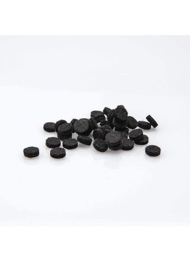 HoMedics Homedics Radiance Replacement Black Wool Filters for the HoMedics Radiance Microdermabrasion Tool Part  MDA100 100pk Professional Skin Rejuvenation Filters  - Image 3