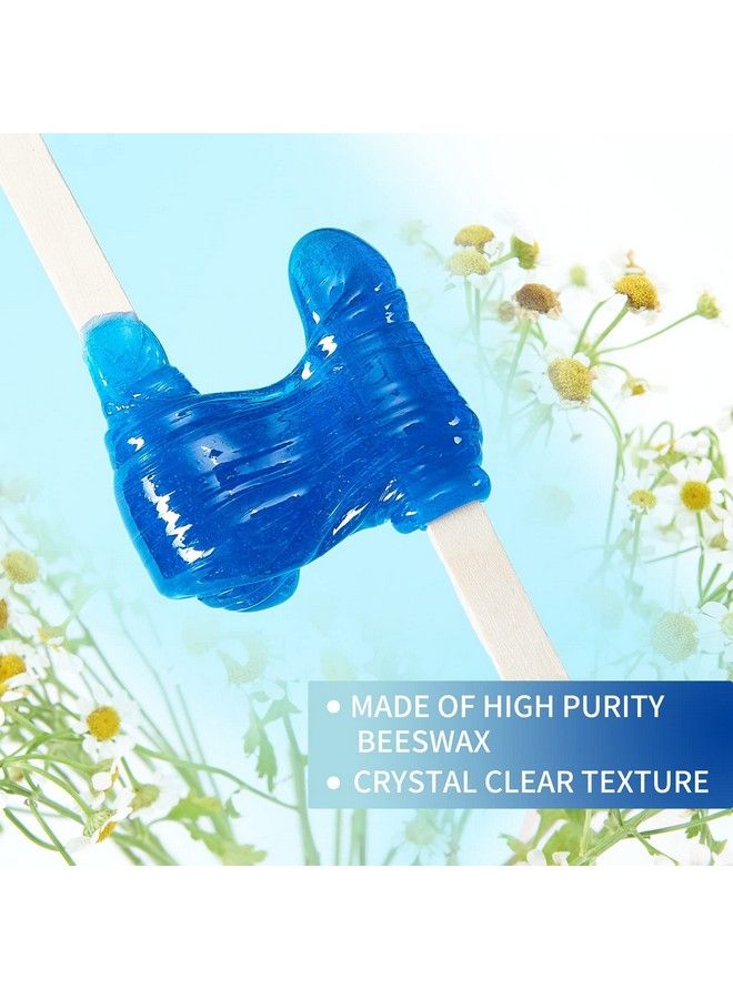 Charmonic 25 رطل/1100 جرام حبيبات الشمع مجموعة الشمع الصلب مع 2 زيوت معالجة الشمع حبيبات الشمع الصلب للساقين وتحت الإبط والوجه والبكيني وإزالة الشعر البرازيلية للنساء والرجال تشمل 50 عصا للشمع - Image 4