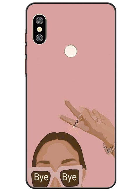 Protective Case Cover For Xiaomi Redmi Note 5 AI/ Note 5 Pro Bye Bye