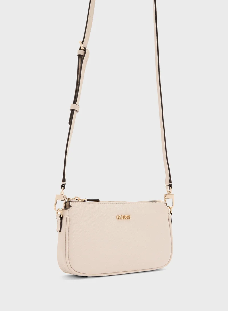 جس Noelle Dbl Pouch Crossbody