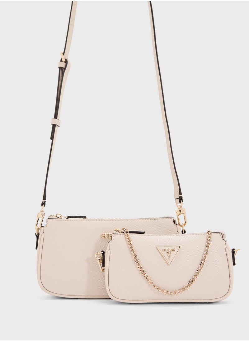 GUESS Noelle Dbl Pouch Crossbody  - Image 1