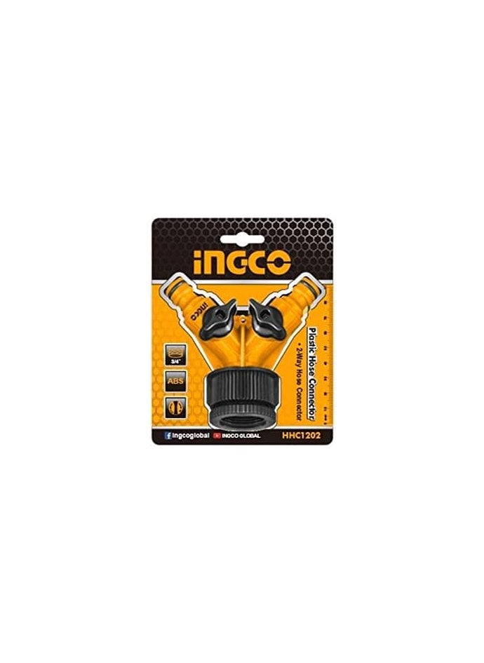 INGCO Hose Connector Two Outlet HHHC1202  - Image 1