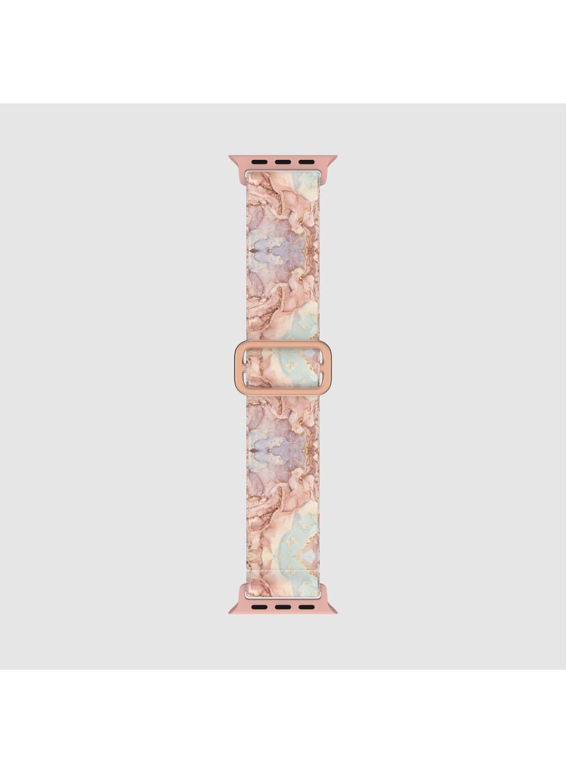 Y&D Applies To Iphone Watch 42/44/45/49mm Woven Nylon Plain Painted Strap  - Image 1