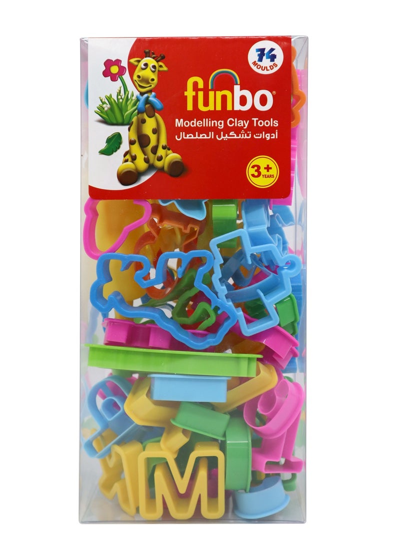 Funbo Modelling Clay Tool Set Multicolour - Image 2