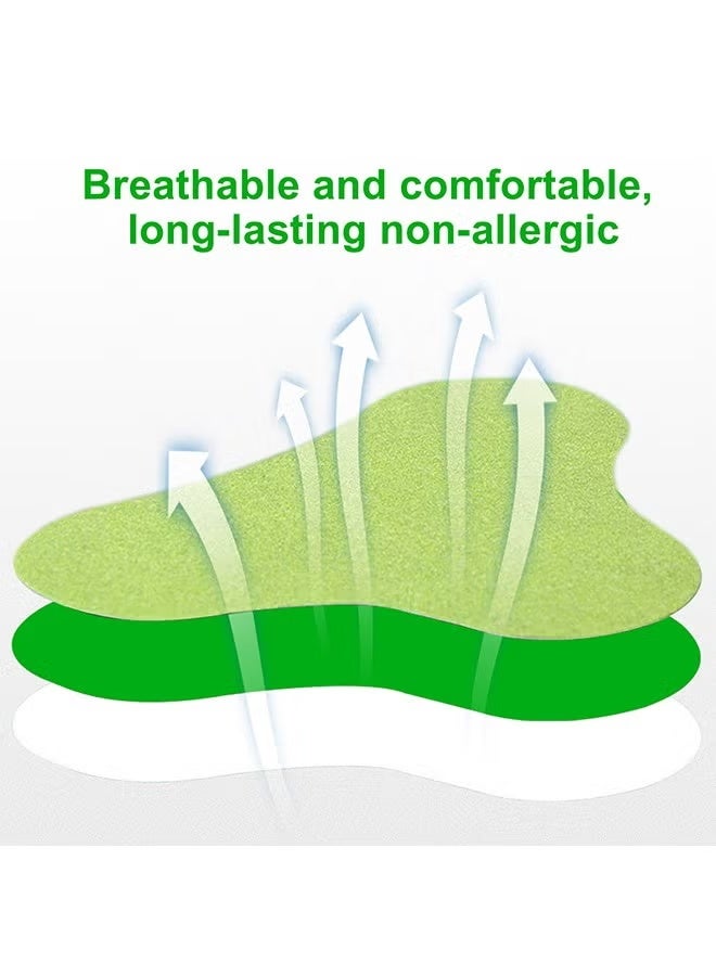 Sefudun 12 Patches Cervical Spine Pain Relief Patch, Pure Nature Wormwood Leaves Hot Compress patch, Relieve Joint Pain And Arthritis, for People Who Working Long Hours With Head Down - Image 5