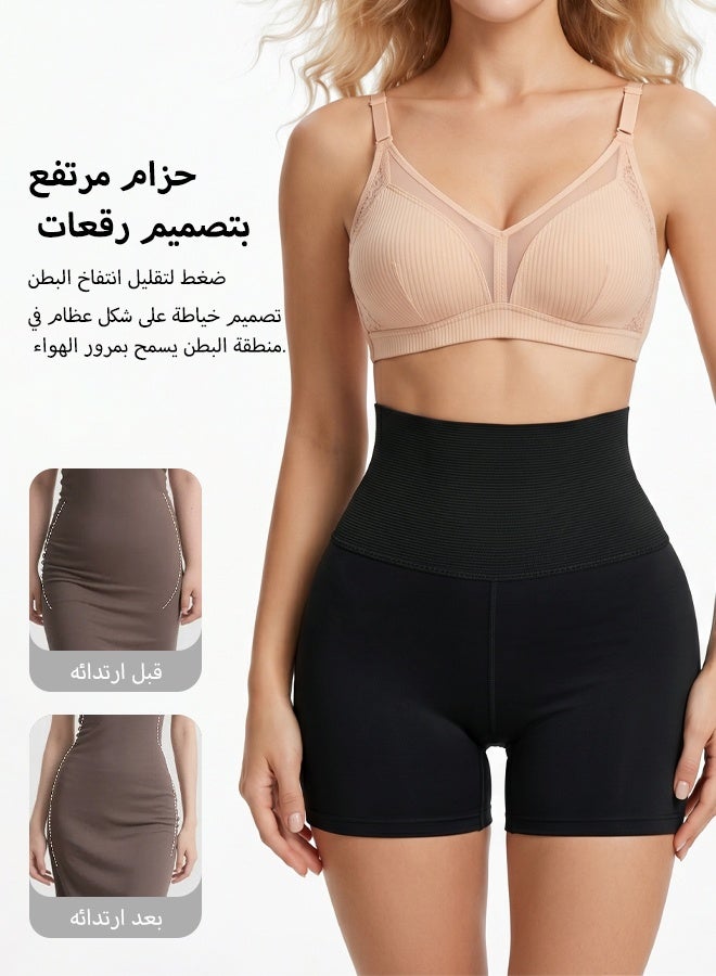 شورتات نسائية عالية الخصر للتحكم في البطن، بدون خياطة، لتنحيف البطن وتشكيل الجسم، لشد الخصر - Image 3
