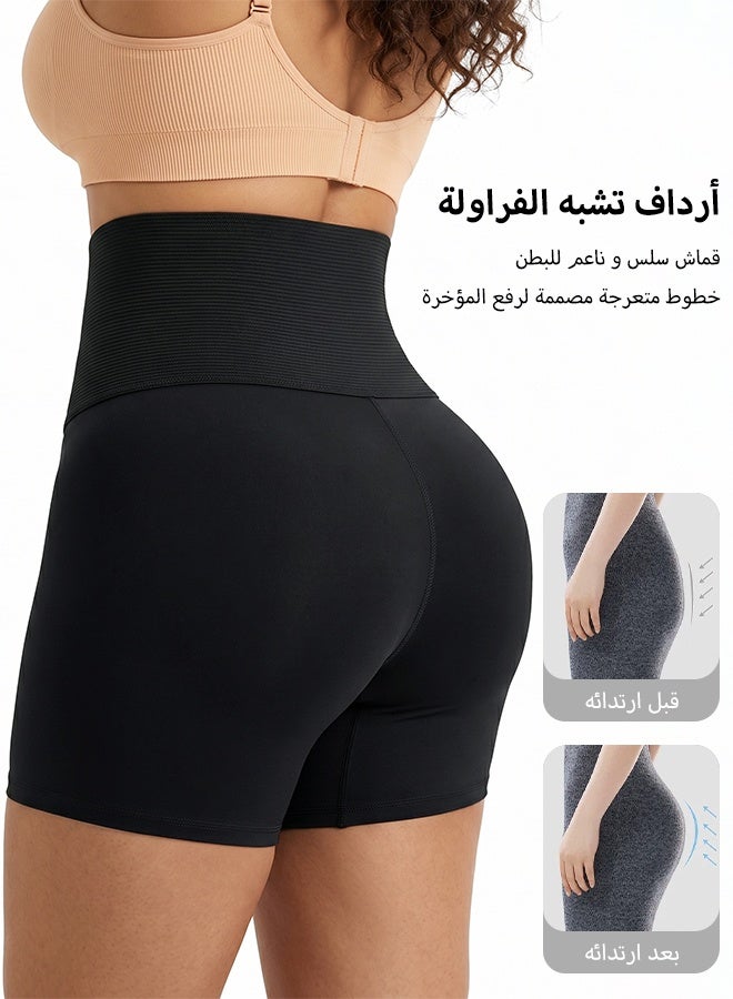 شورتات نسائية عالية الخصر للتحكم في البطن، بدون خياطة، لتنحيف البطن وتشكيل الجسم، لشد الخصر - Image 2