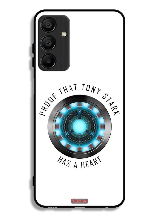 Tolwak Samsung Galaxy A15 4G Protective Case Cover Proof That Tony Stark Has A Heart - Image 1