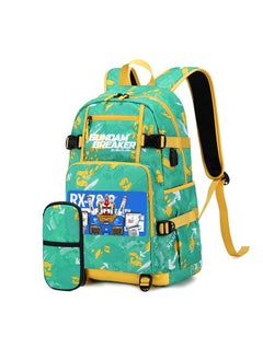 Junior High School Student Backpack  Primary School Student Large Capacity School Bag, Pencil Case Set 41*14*28cm