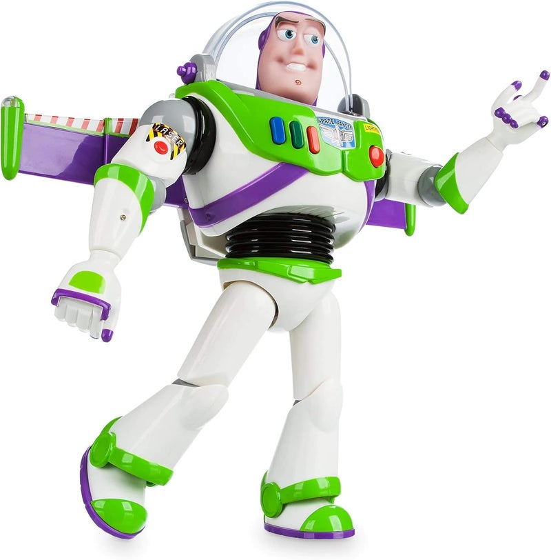 Disney store Disney Buzz Lightyear Interactive Talking Action Figure 12 Inches, multi, Buzz2020_SML, 30 cm - Image 1