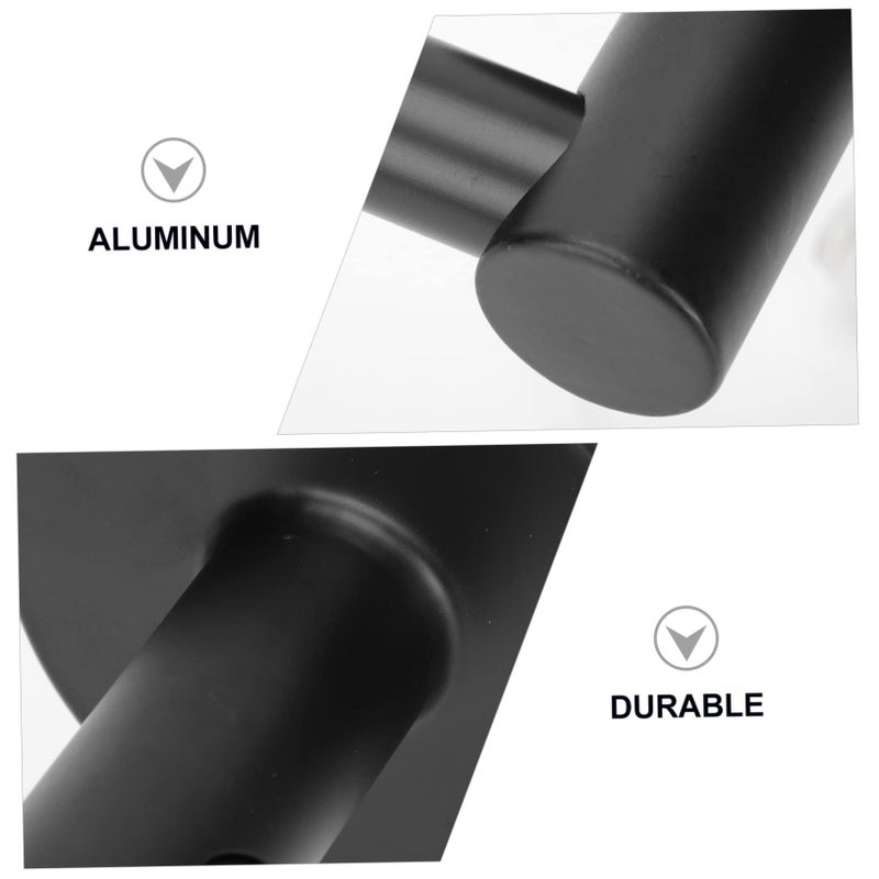 Aluminum Towel Hook Bathroom Organizer Simple Design Wall Mount Decor - Image 4