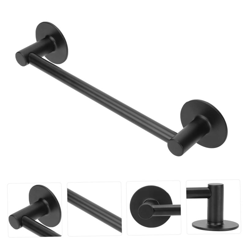 Aluminum Towel Hook Bathroom Organizer Simple Design Wall Mount Decor - Image 5