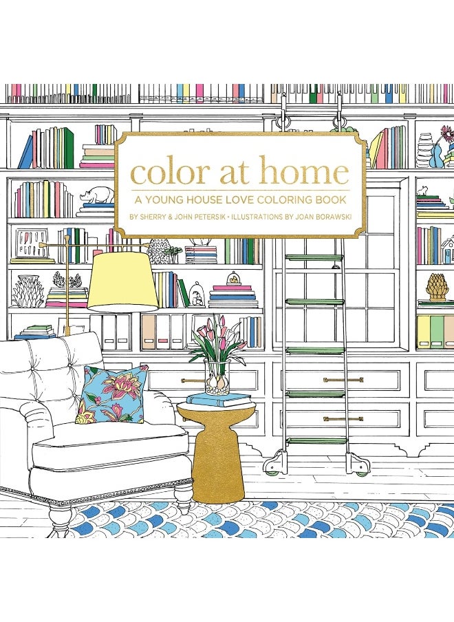 Color At Home: A Young House Love Coloring Book  - Image 1