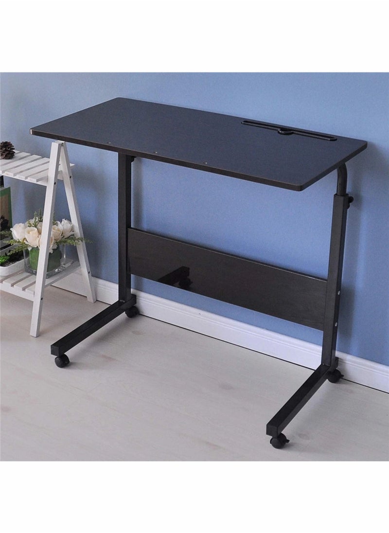 ALSAEED Bedside Computer Desk Black/Silver 60x40x90cm  - Image 4