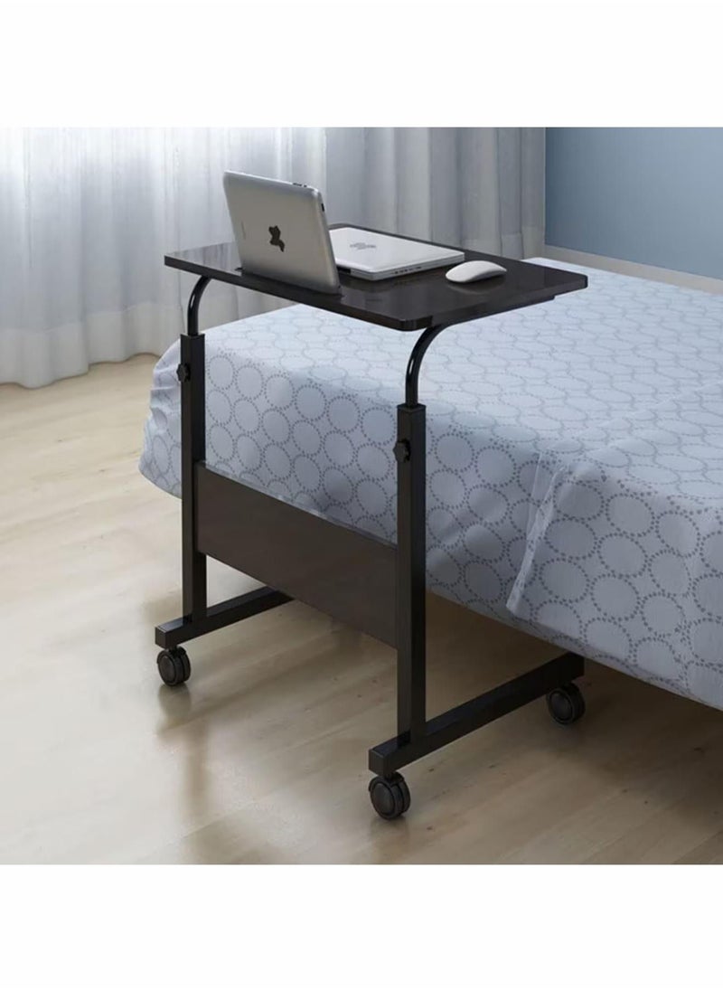 ALSAEED Bedside Computer Desk Black/Silver 60x40x90cm  - Image 5