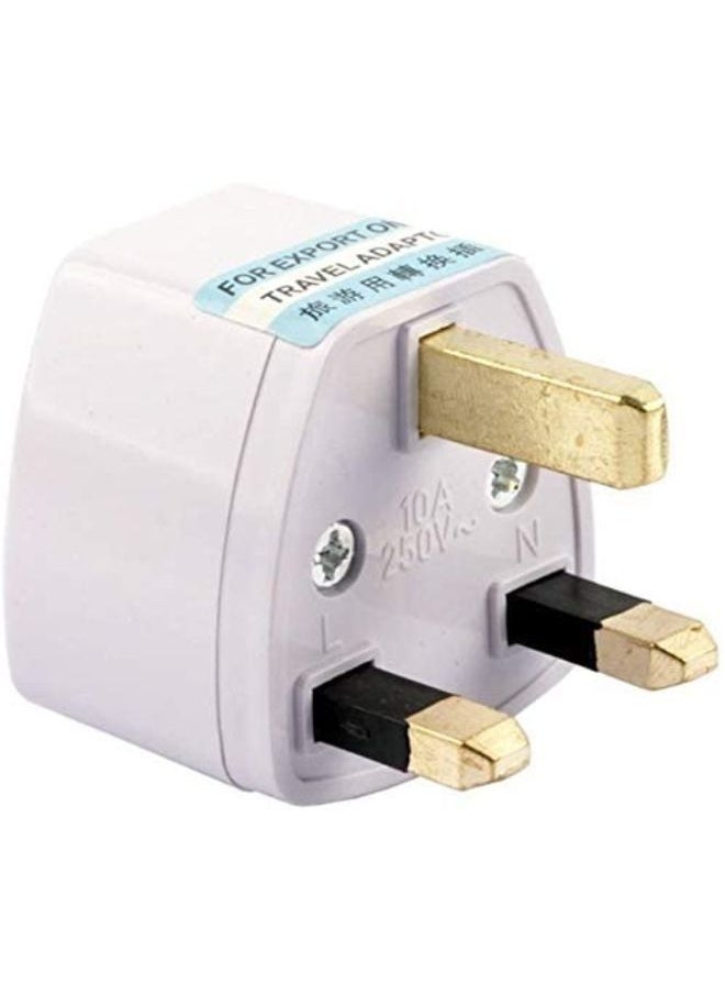 EasyLife - Universal EU/USA/AU to UK GB England AC Power Plug Adapter Travel Converter - Image 1