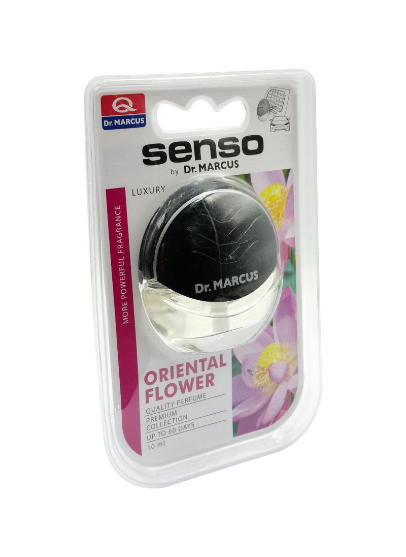 Dr.MARCUS Premium Car Air Freshener Diffuser Quality Oriental Flower Perfume 10ml Dr MARCUS Senso Luxury Upto 60 Days  - Image 4