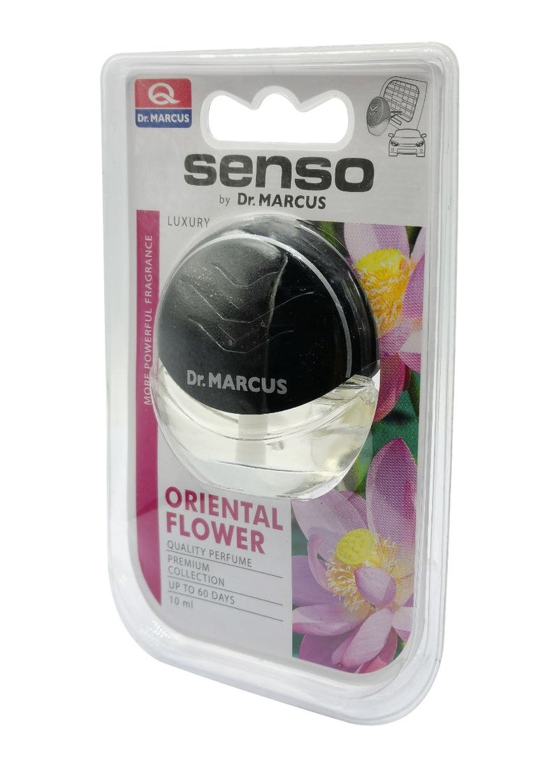 Dr.MARCUS Premium Car Air Freshener Diffuser Quality Oriental Flower Perfume 10ml Dr MARCUS Senso Luxury Upto 60 Days  - Image 3