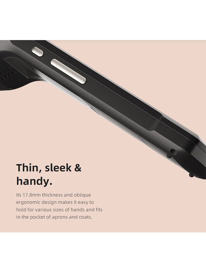 سنمي SUNMI V2 wireless thermal touch point sales receipt printer as personal assistant Black And Orange - Image 3