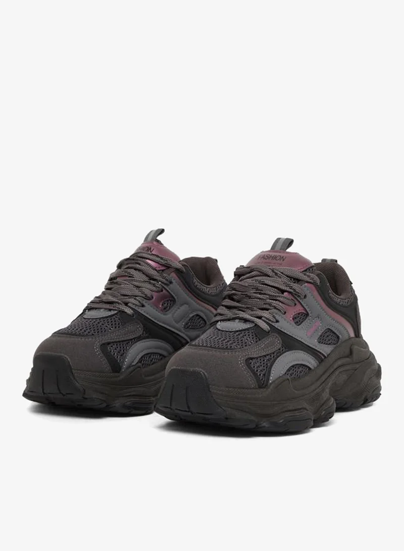 Styli Styli Chunky Sole Lace Up Sneaker