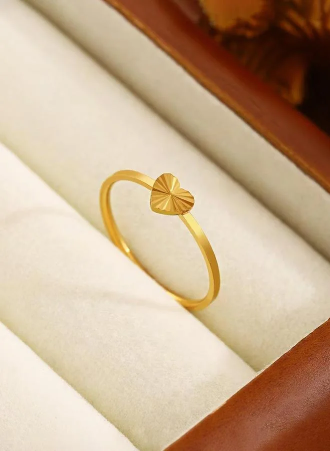 Take Two Heart Detail Ring