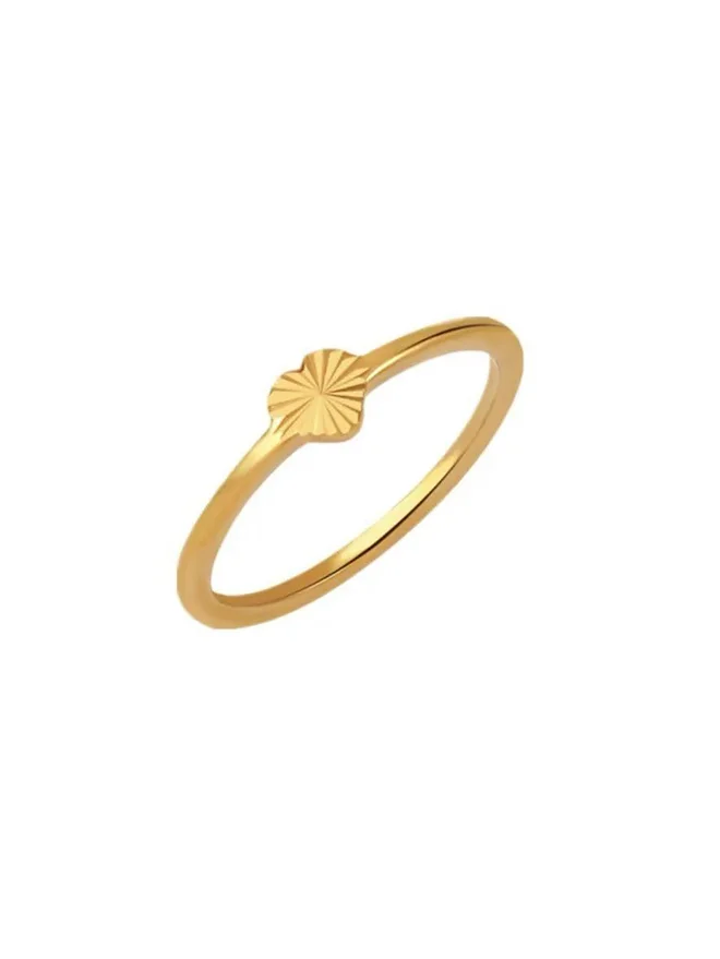 Styli  Heart Detail Ring for Women | Best Price UAE
