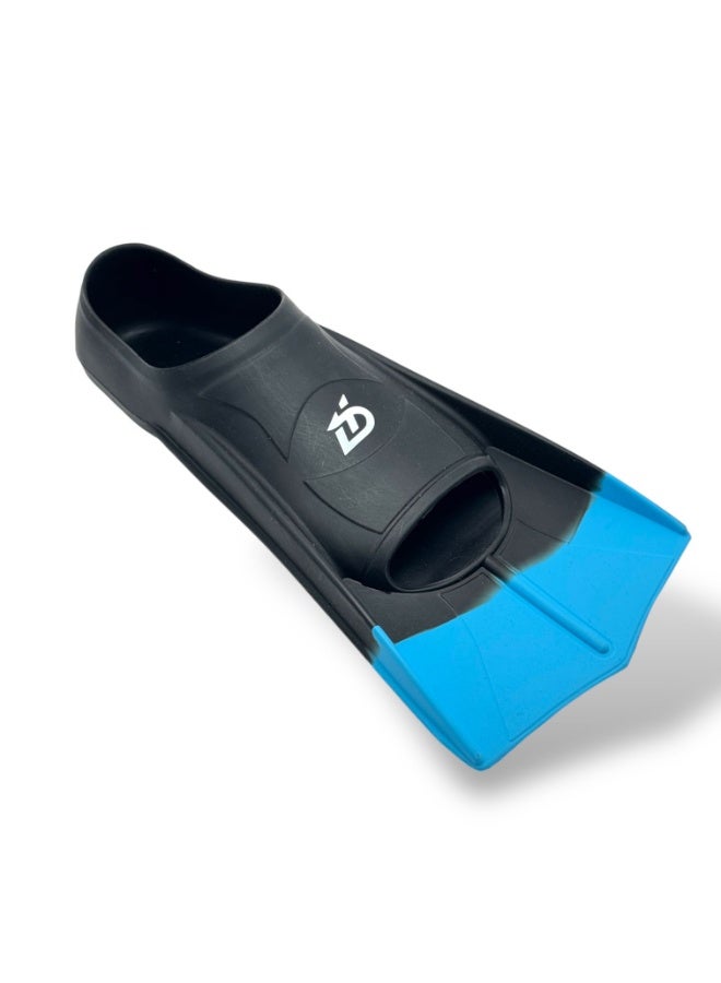 QSHOP Soft Silicone Diving Fins – High Elasticity & Endurance Light Full Foot Swimming Fins | Open Heel Swim Fins for Snorkeling or Swimming Training for Adults Men Women Kids  - Image 2
