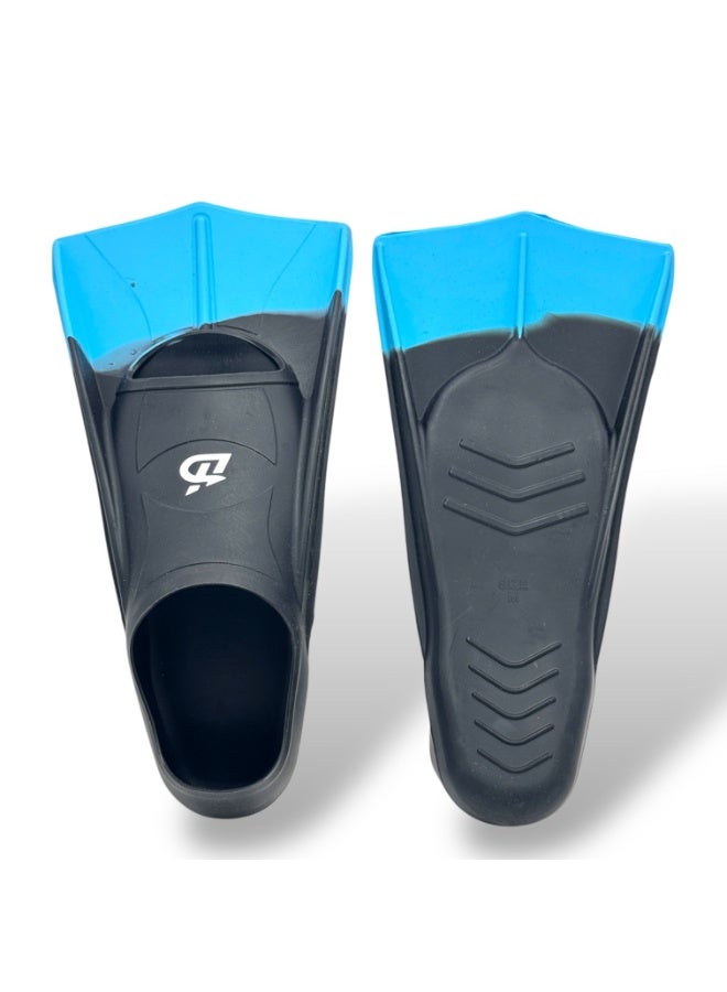 QSHOP Soft Silicone Diving Fins – High Elasticity & Endurance Light Full Foot Swimming Fins | Open Heel Swim Fins for Snorkeling or Swimming Training for Adults Men Women Kids  - Image 3
