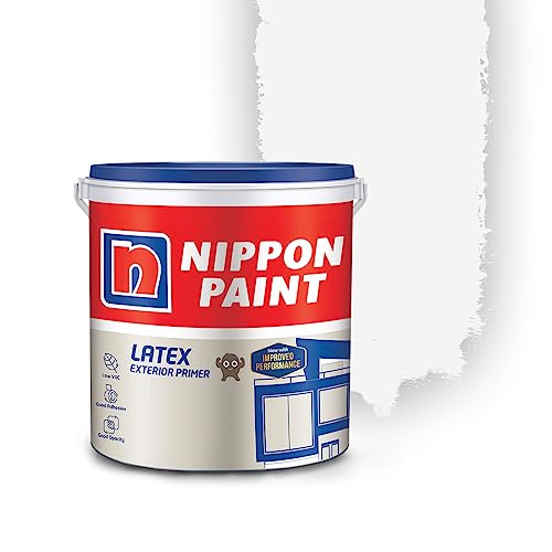 Nippon Paint Acrylic Latex Exterior Primer (1 L, White) - Image 1