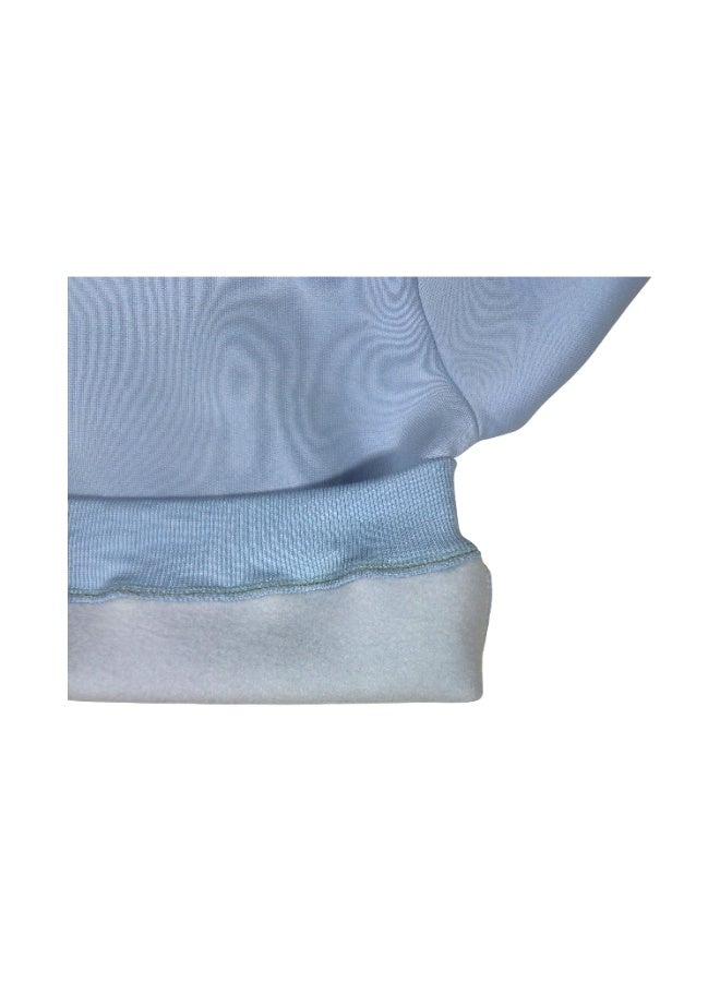 بيبي كو سويت شيرت أزرق سماوي بكابيشو ميلتون قطني (هودي) - Image 4