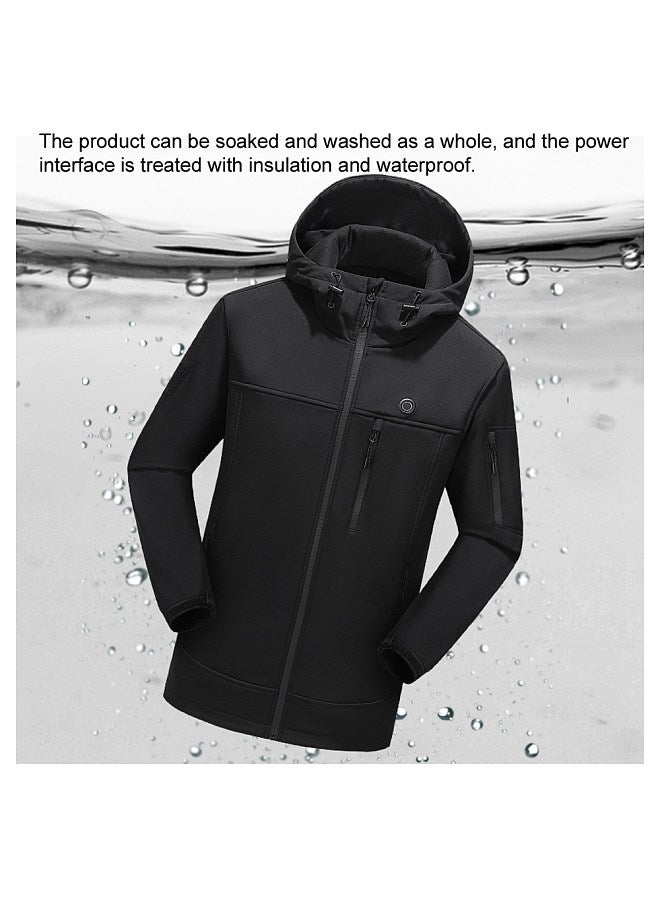 Generic Outdoor USB Heating Jackets Warming Coat Winter Flexible Electric Thermal Clothing Fishing Hiking Warm Clothes - Image 5
