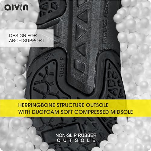 Aivin Troopers Basketball Court Shoes for Men, Durable Rubber Sole, Indoor & Outdoor Court Shoes, Soft Cushion NR EVA Inner Insole, High-Performance Footwear for Basketball Enthusiast - Image 5