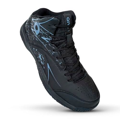 Aivin Troopers Basketball Court Shoes for Men, Durable Rubber Sole, Indoor & Outdoor Court Shoes, Soft Cushion NR EVA Inner Insole, High-Performance Footwear for Basketball Enthusiast - Image 4