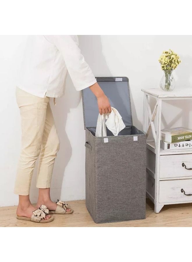 MTL Large Storage Box With Handles For Clothes Storage Organization Games Books Items Folding - Image 5