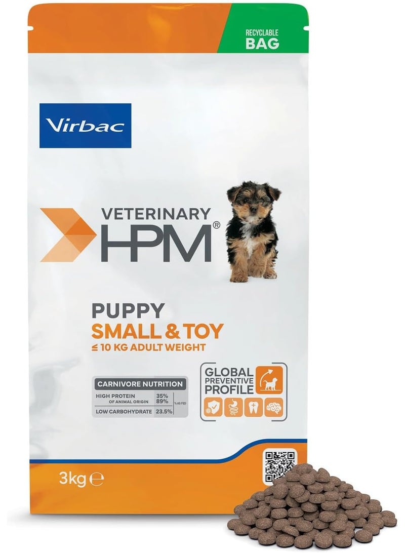 dry food small&toy for PUPPY mini dogs 3k