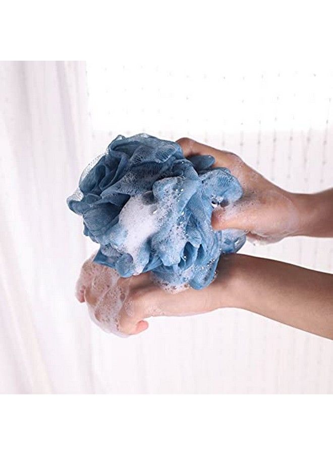 TWIREY Loofah For Bathing For Women Loofah For Bathing Scrub Loofah For Men Set Of 3 (Random Colour) - Image 4