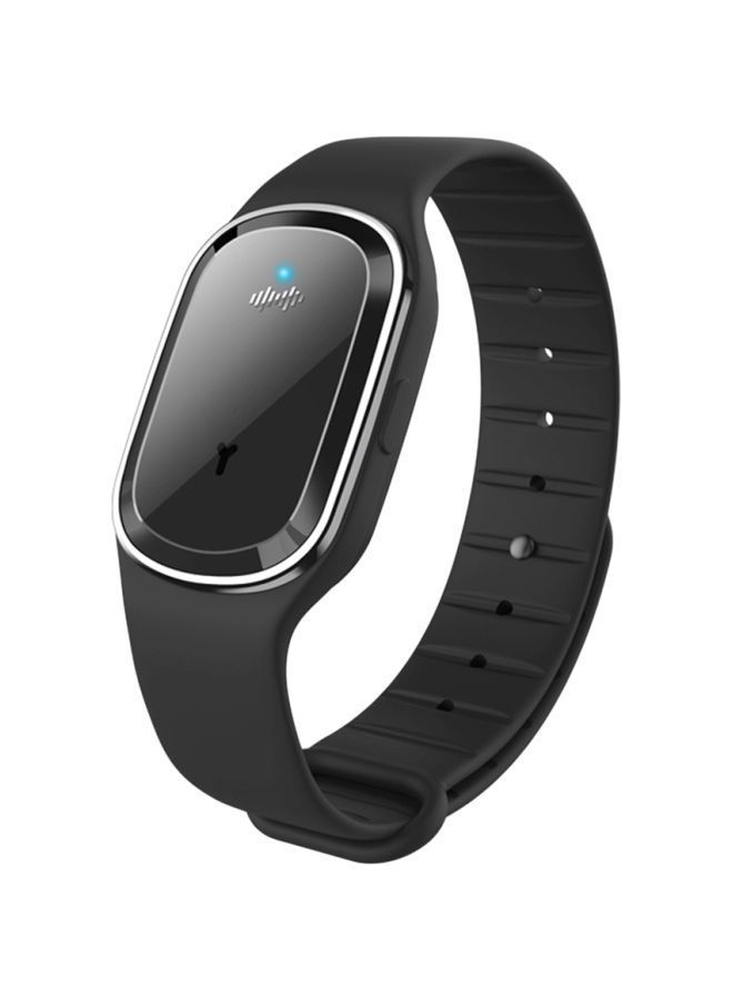 NIBEMINENT Mosquito Repellent Fitness Tracker Black 10x4.5x6centimeter - Image 1