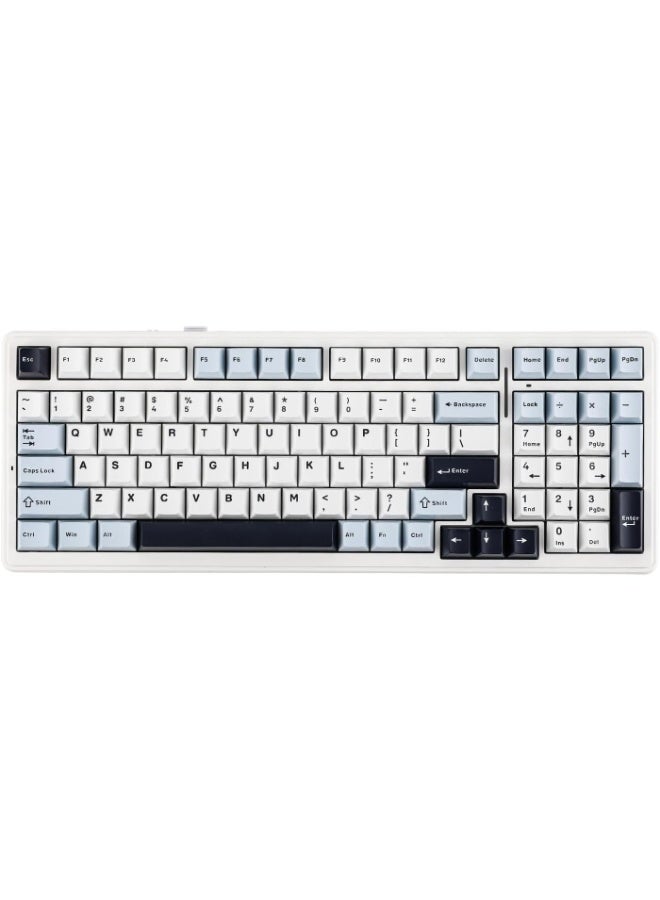AULA F99 Wireless Mechanical Gaming Keyboard, Hot Swappable, RGB Backlit, Reaper Linear Switch, Bluetooth / 2.4G / USB-C - Image 1
