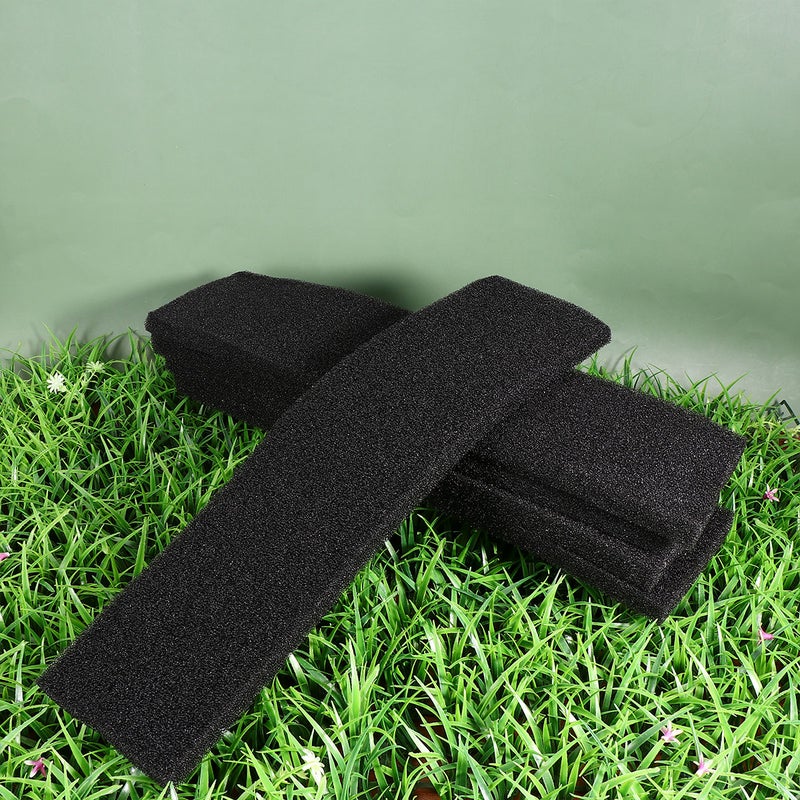 5pcs Biochemical Cotton Net Thickened High-density Sponge for Aquarium Fish Pond (50x12x2cm Small Hole) - Image 1