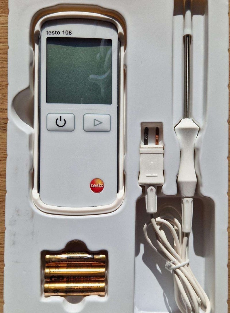 Testo 108 Waterproof Digital Food Thermometer for Temperature Spot Checks (Order Code: 0563 1080) - Image 2